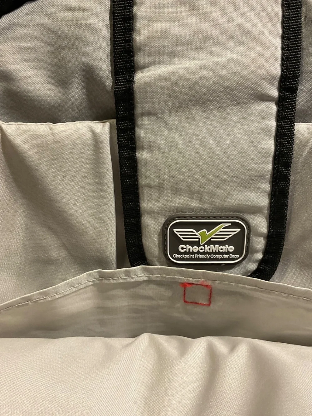 Elleven Backpack Black Hexagon Laptop Computer Travel Multi Pocket Business Bag